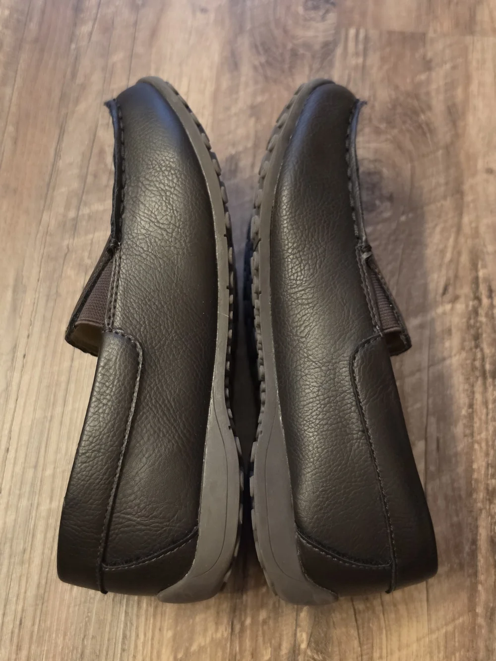 The Children's Place Boys Black Slip On Loafers Dress Shoes Size 3 Youth
